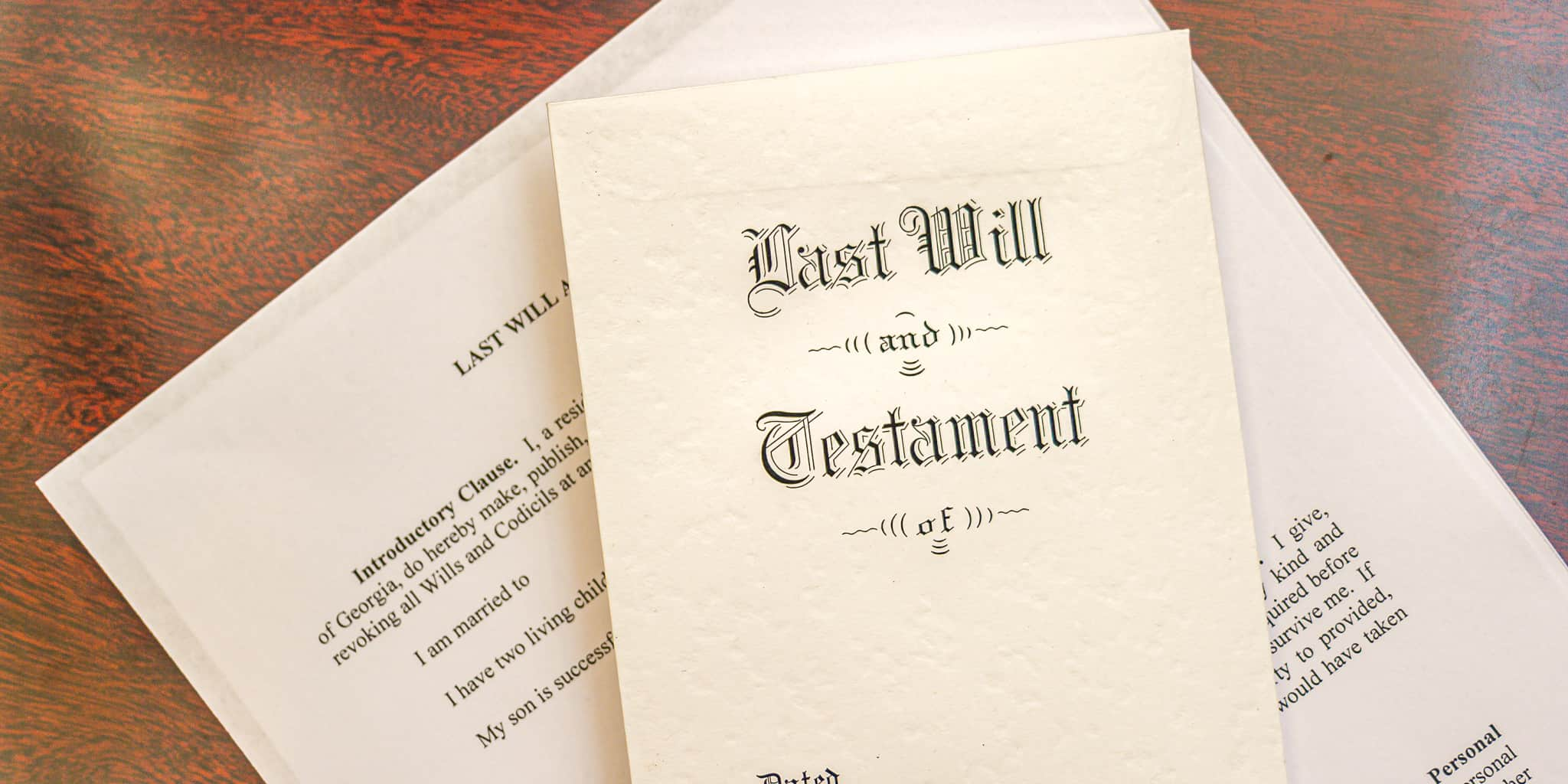 Will and Trust documents